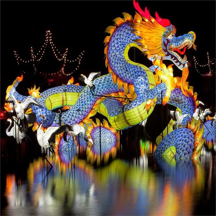 Holiday Lighting Chinese Dragon Lantern Holiday Lighting Chinese Dragon Lantern