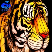 Festivalul lanternelor în aer liber extrem de realist