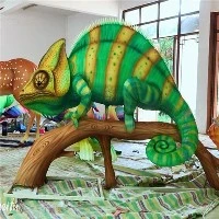Lanternă de animale din mătase chinezească